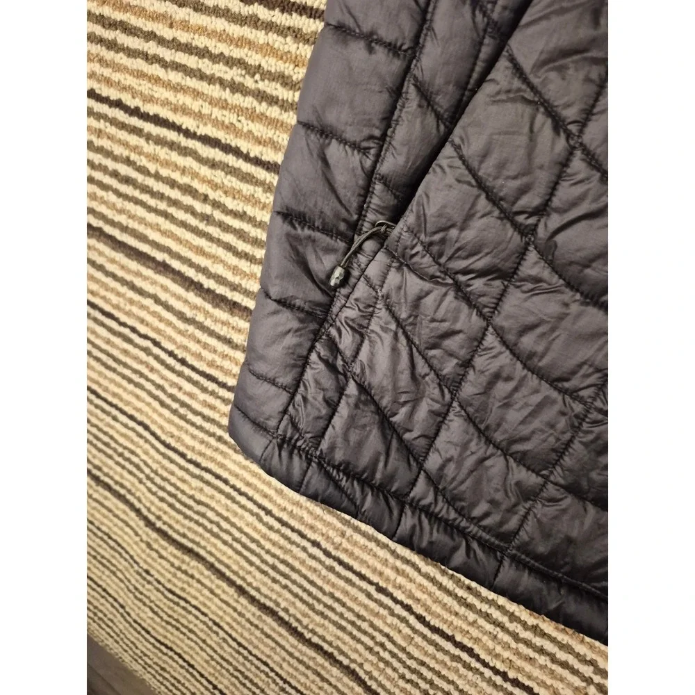 The North Face Mens Black Quilted Insulated Vest Spectrum Reach‎ Logo Size M